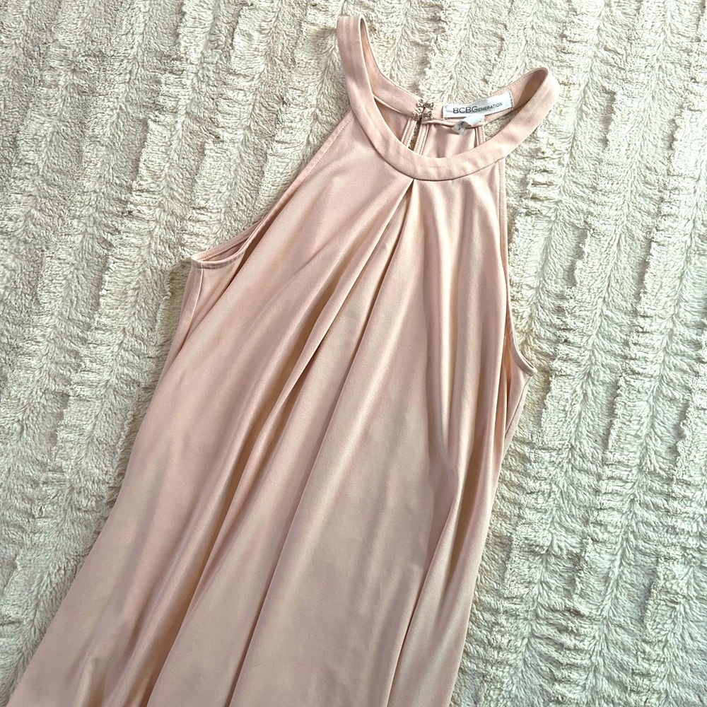 BCBGENERATION Pink Slip Dress